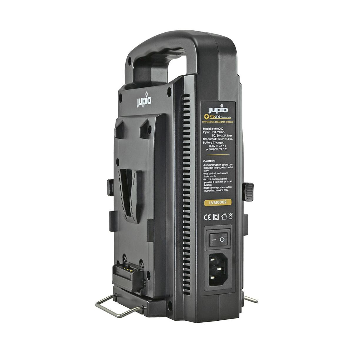 Jupio Portable Dual Battery Charger (V-Mount)