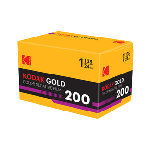Kodak Gold 200 135-36 Color Neg. Film (One Roll)