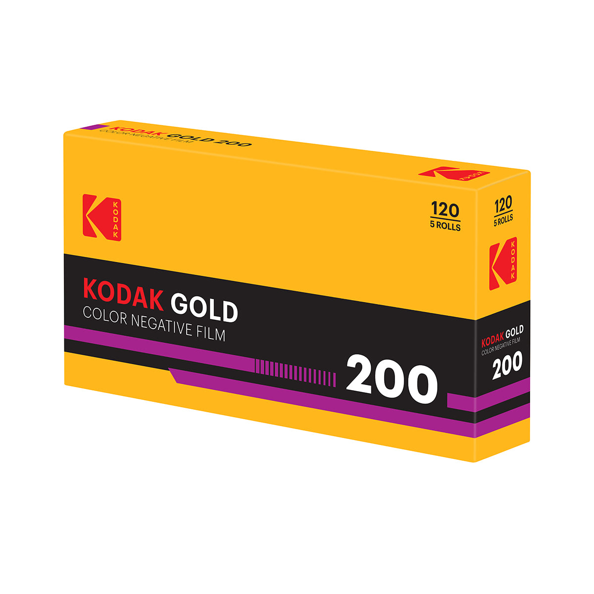 Kodak Gold 200 120 Color Neg. Film (One Roll)