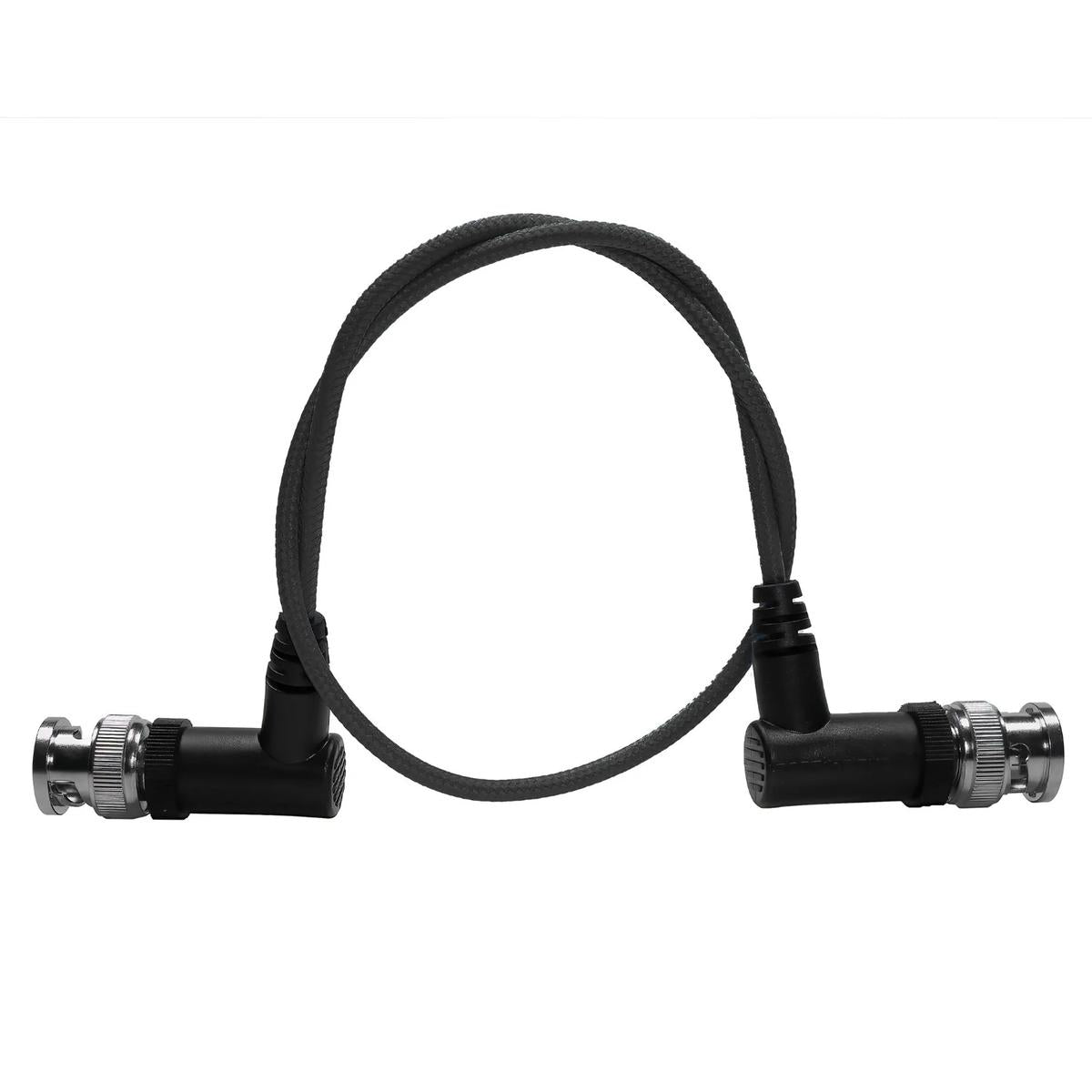 Kondor Blue 16" Ultra Thin 3G Right-Angle SDI-BNC Cable (Black)