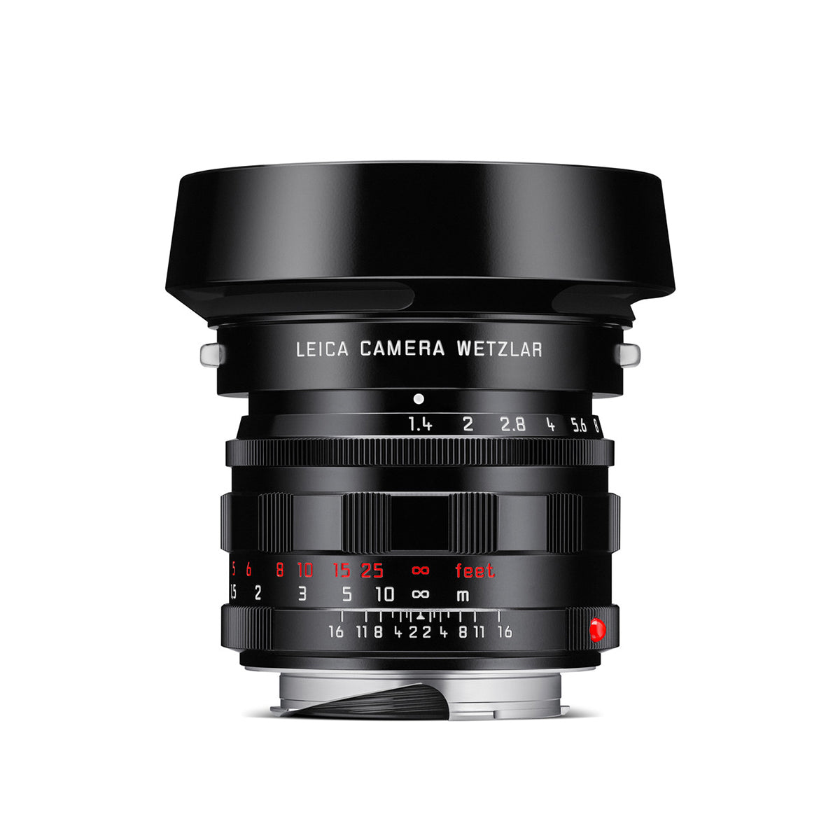 Leica 50mm f/1.4 Summilux-M Lens (Black Paint)