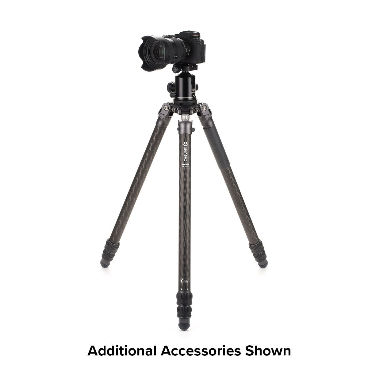 Benro Mammoth 3-Section Carbon Fiber Tripod (43C)