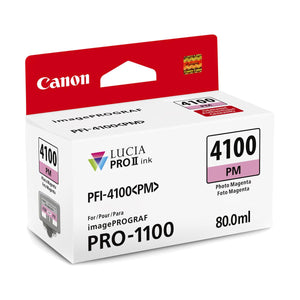 Canon PFI-4100 Photo Magenta Pigment Ink Tank 80mL (PRO-1100)