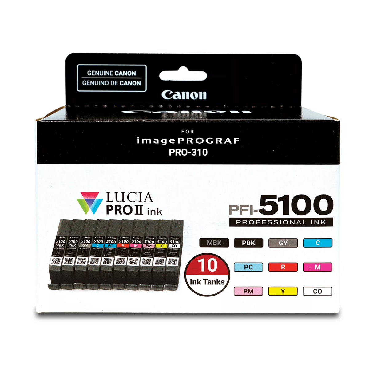 Canon PFI-5100 10-Color Value Ink Pack (PRO-310)