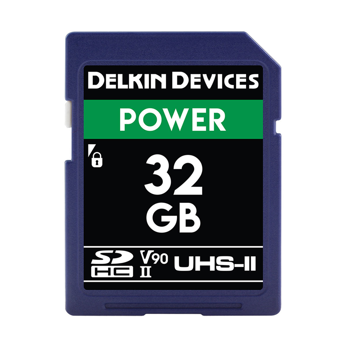 Delkin POWER 32GB UHS-II SDXC (V90) Memory Card