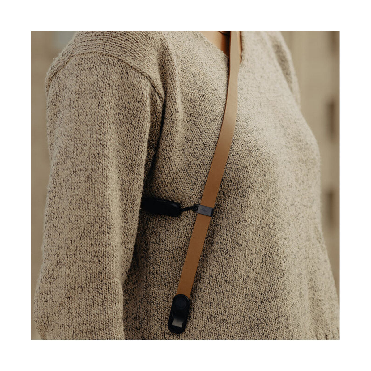 Peak Design Form Leather Camera Strap Standard (46.7") - Tan
