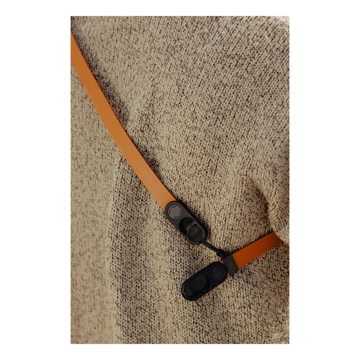 Peak Design Form Leather Camera Strap Short (40.8") - Amber