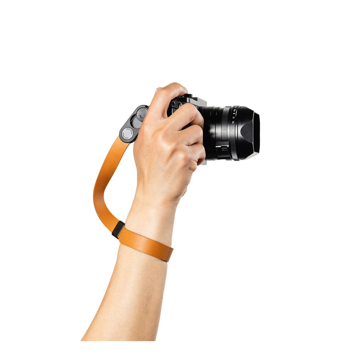 Peak Design Cuff Leather Camera Wrist Strap - Amber