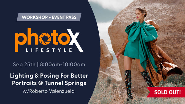 PhotoX - Lighting & Posing for Better Portraits at Tunnel Springs — September 25, 2026