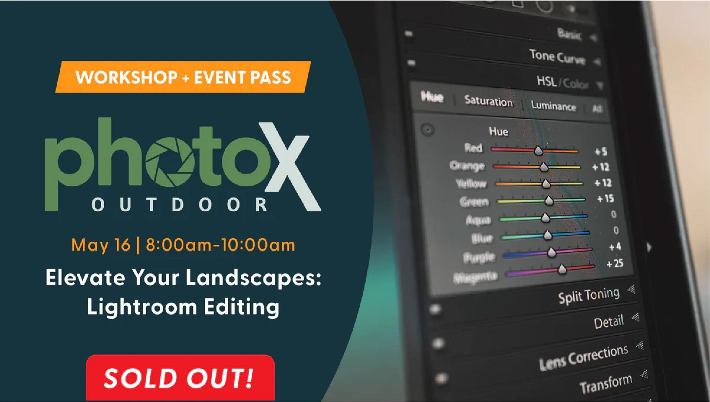 PhotoX  Elevate Your Landscapes: Lightroom Editing with Mike Mezeul II