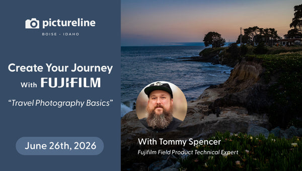 Boise - Create Your Journey with Fujifilm: Travel Photography Basics with Tommy Spencer—June 26th, 2026