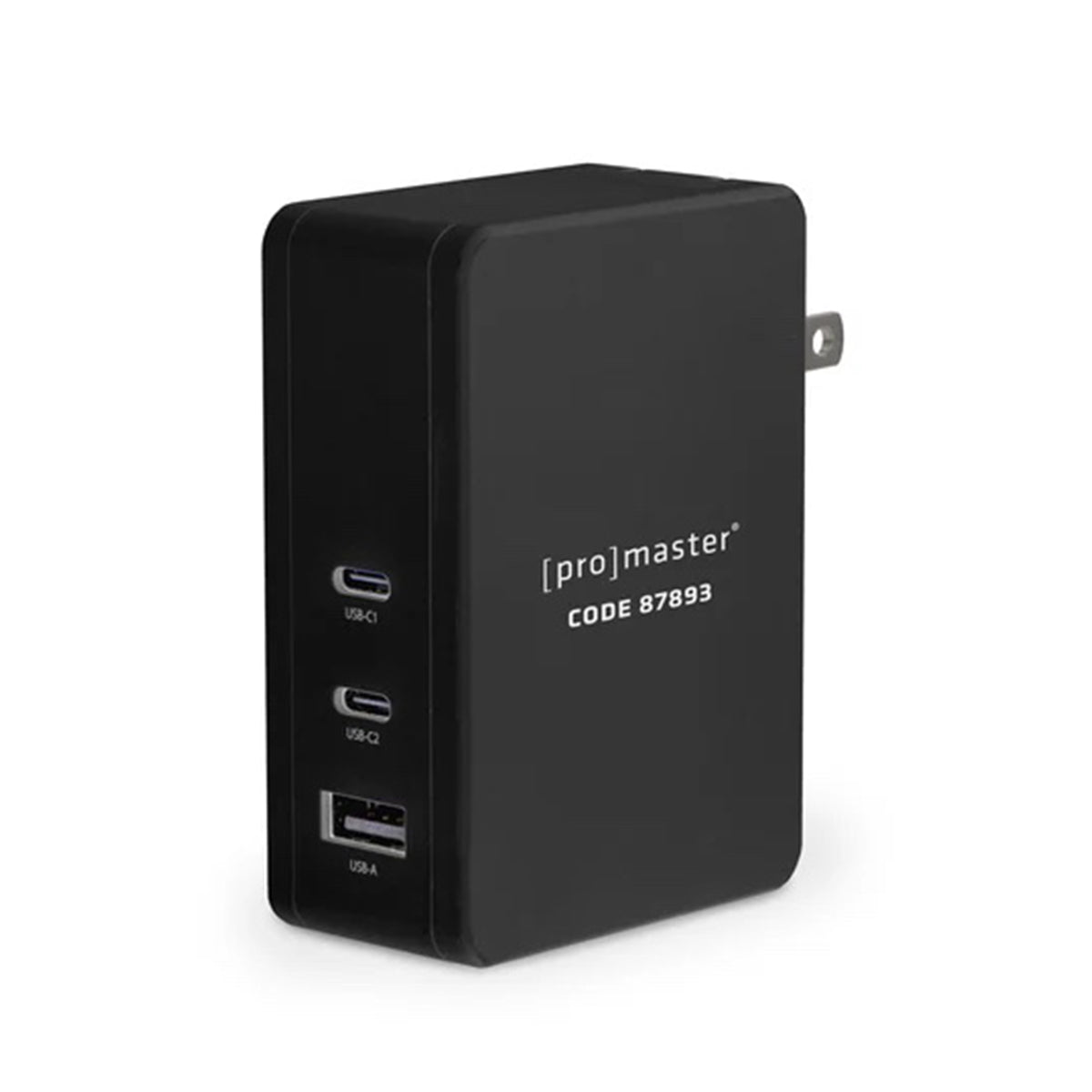 ProMaster GaN 3-Port 100W USB Wall Charger