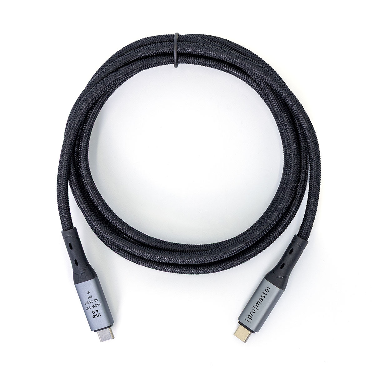ProMaster USB4 USB-C Cable 40Gb/s and 240W PD (6')