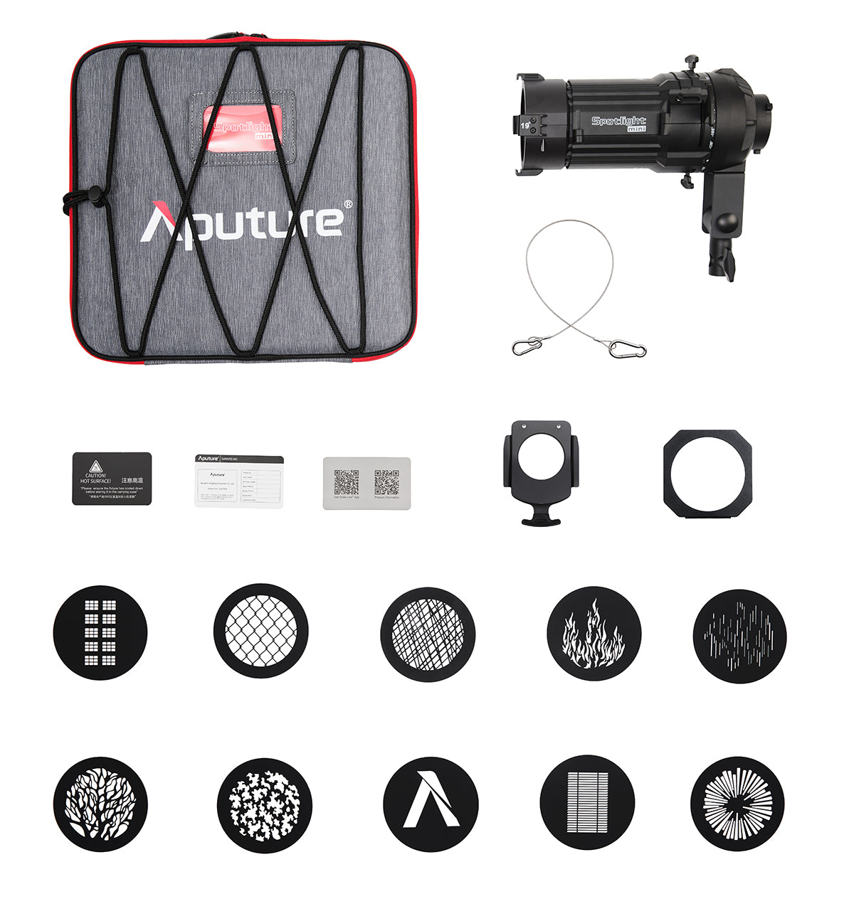 Aputure Spotlight Mini 19° Lens Kit for STORM 80c