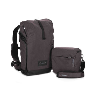 Shimoda Sidecountry 28 Starter Kit (w/ Medium Top Loader) - Black/White