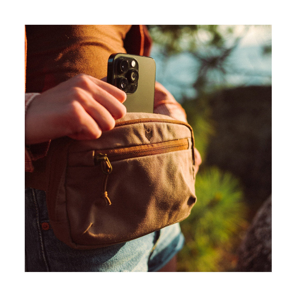 Clever Supply Sidekick Belt Bag (Tan)