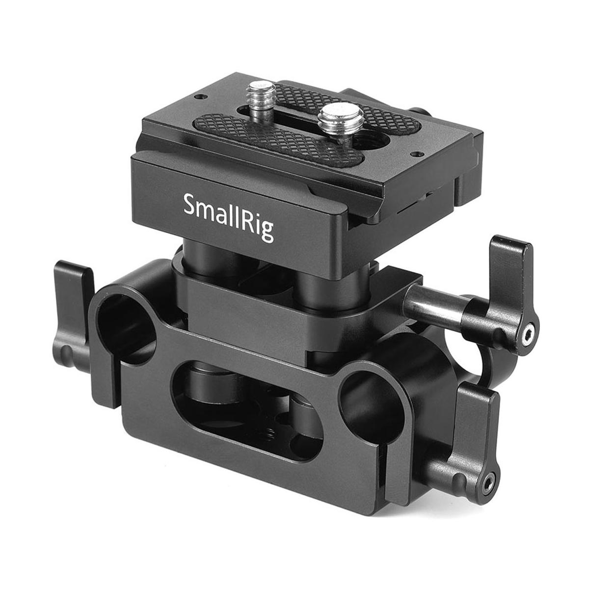 SmallRig Universal 15mm Rail Support System with Quick Release Knob