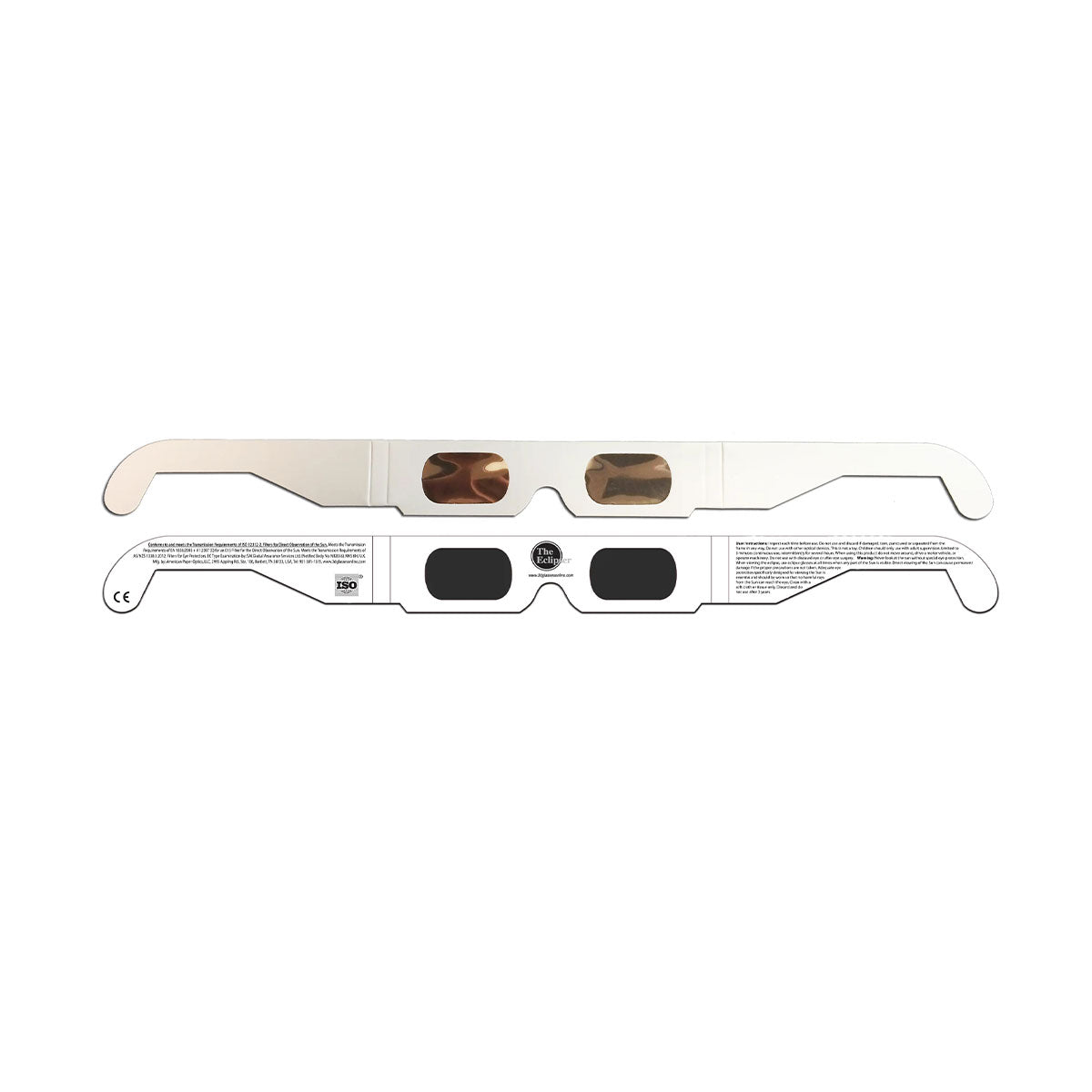 Solar Eclipse Glasses (White)