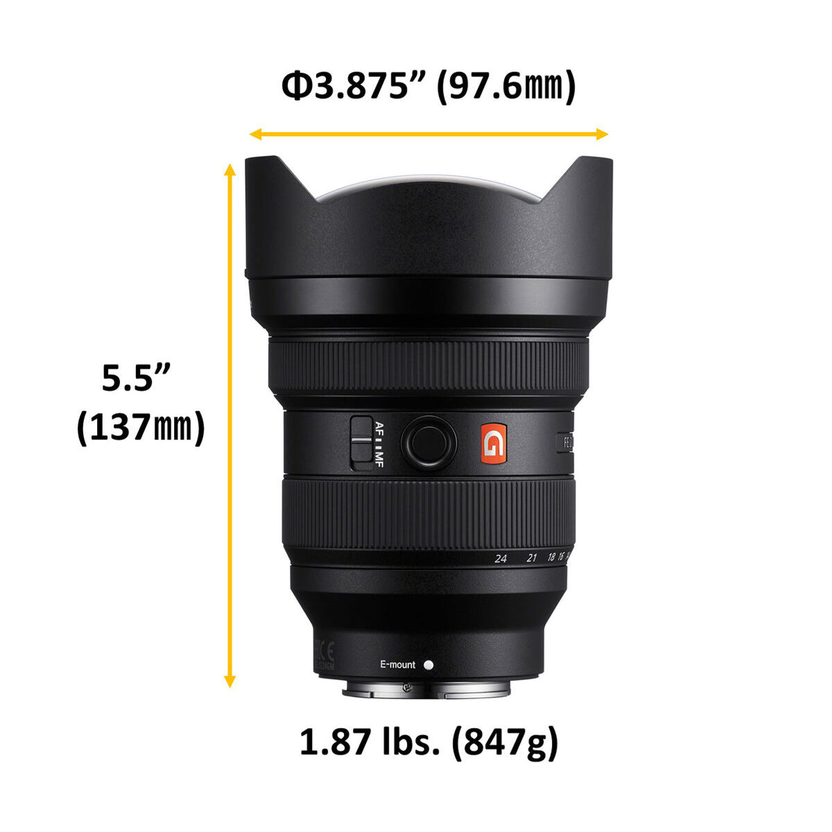 Sony FE 12-24mm f/2.8 GM Lens *OPEN BOX*