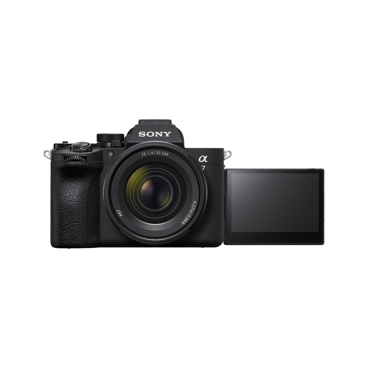 Sony Alpha a7 V Mirrorless Camera Front LCD Screen View Available at Pictureline