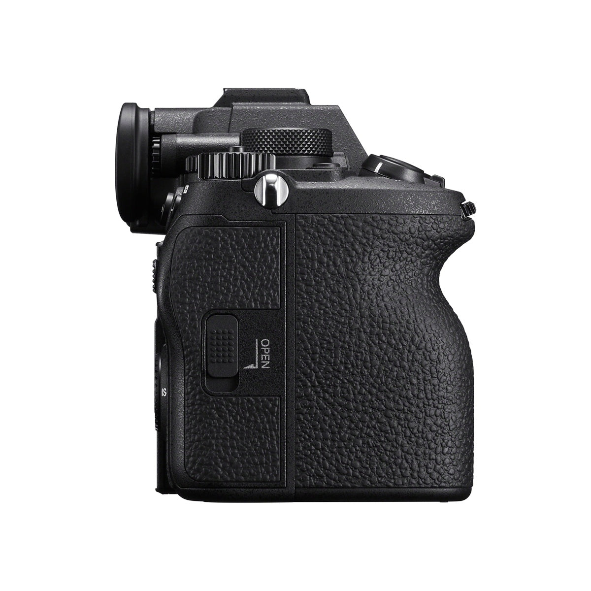 Sony Alpha a7 V Mirrorless Camera Side View Available at Pictureline
