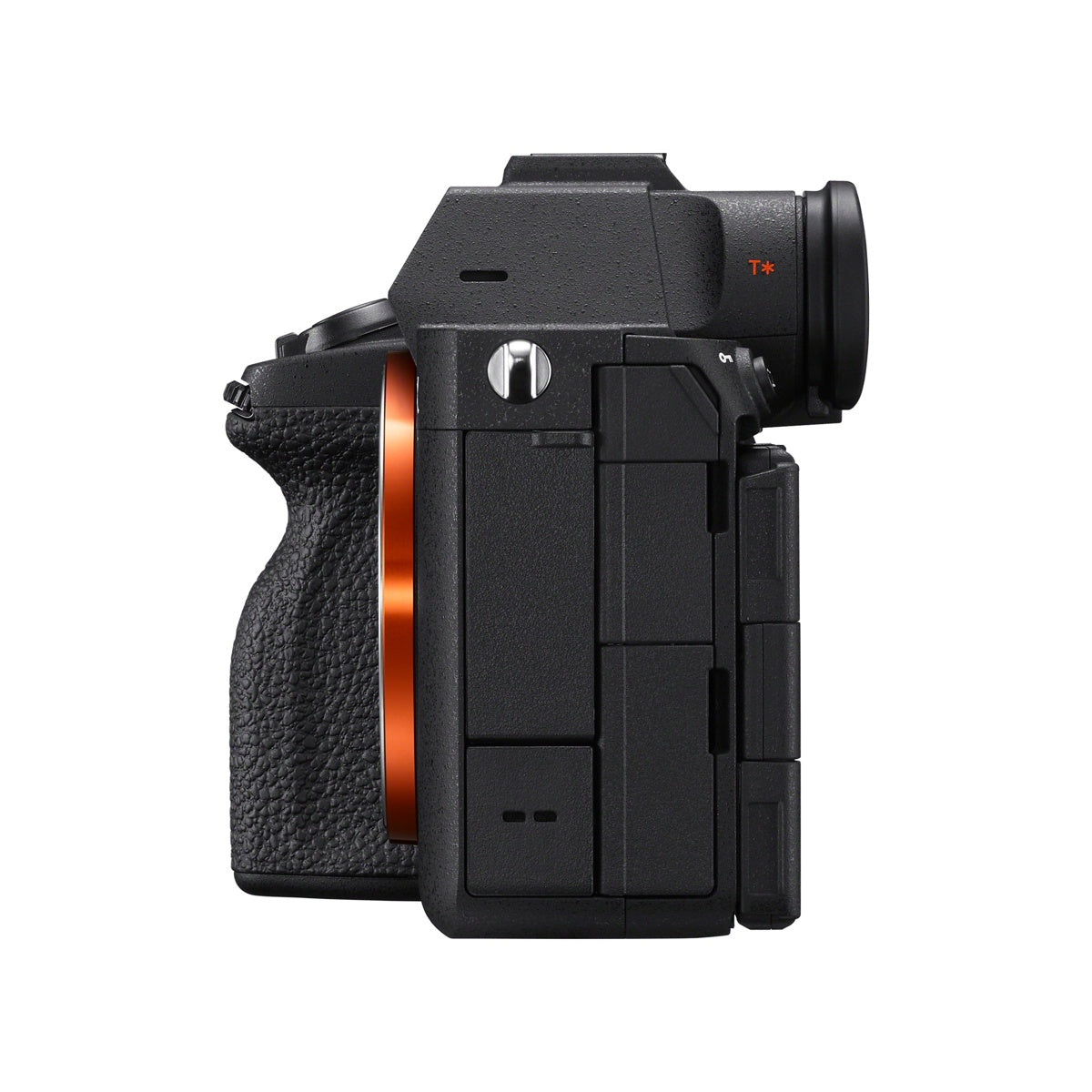 Sony Alpha a7 V Mirrorless Camera Side View 2 Available at Pictureline