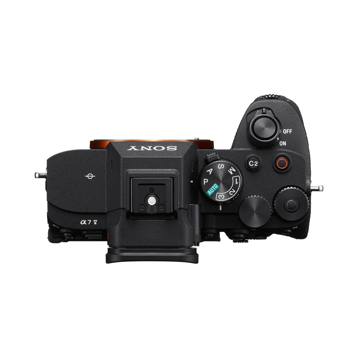 Sony Alpha a7 V Mirrorless Camera Top View Available at Pictureline