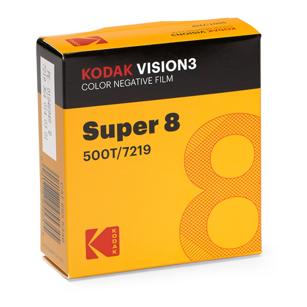 Kodak VISION3 500T Color Negative Super 8 Film (50' Roll)