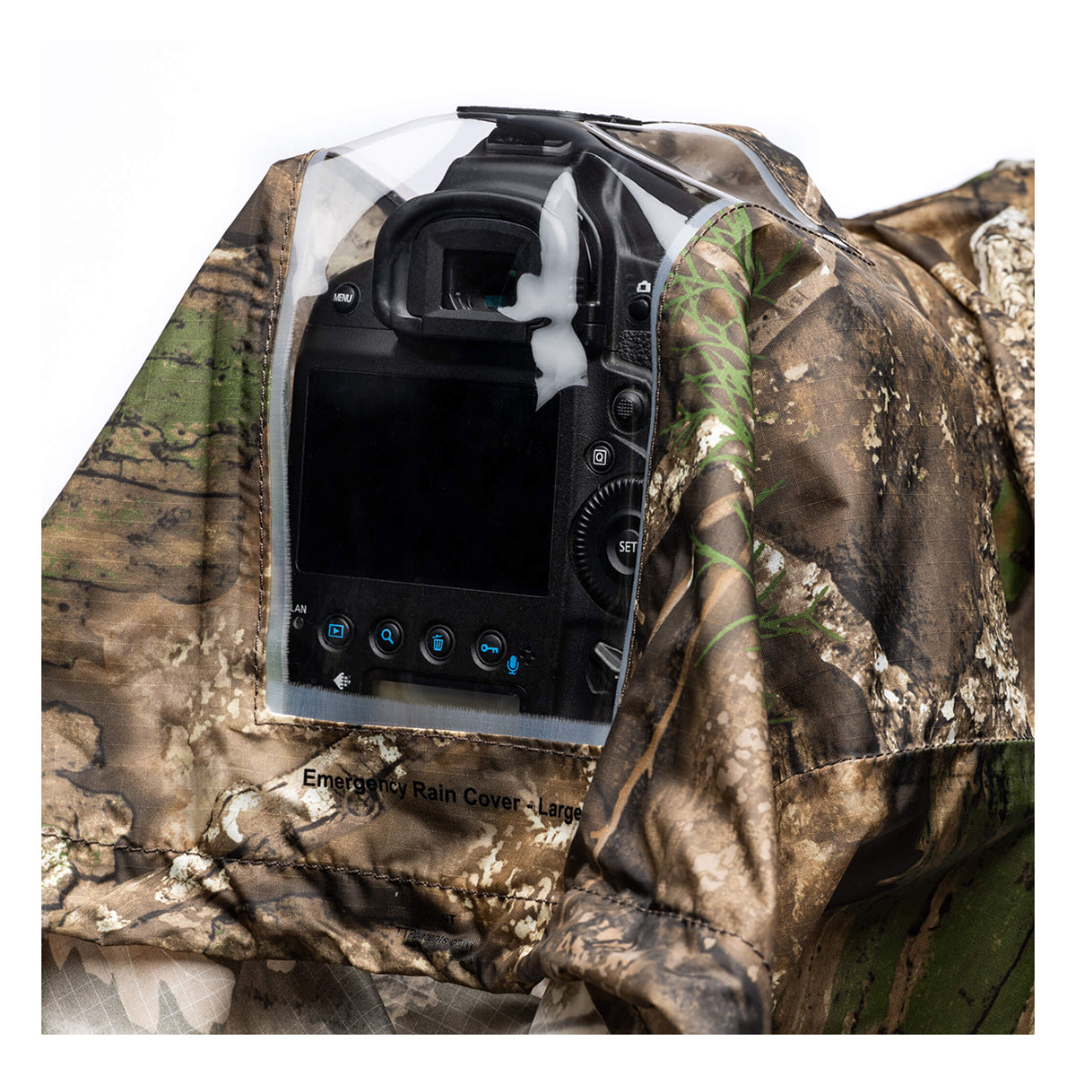 Think Tank Realtree Camo Emergency Rain Cover - Large