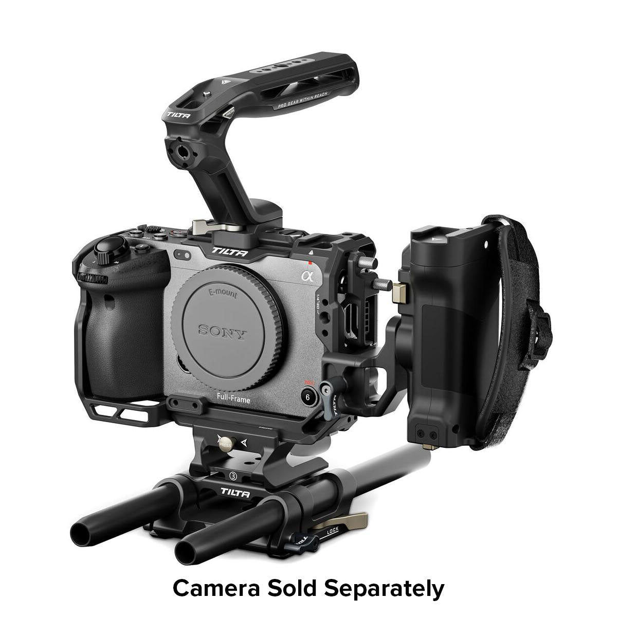 Tilta Camera Cage for Sony FX3/FX30 - Pro Kit V2 (Black)