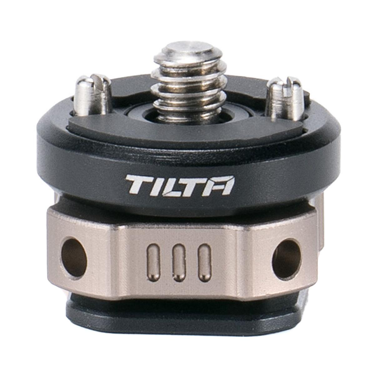 Tilta Cold Shoe Mounting Adapter Bracket with 1/4"-20 Anti-Twist V2