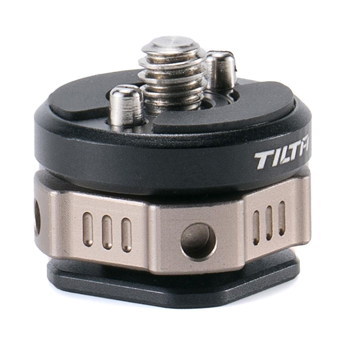 Tilta Cold Shoe Mounting Adapter Bracket with 1/4"-20 Anti-Twist V2