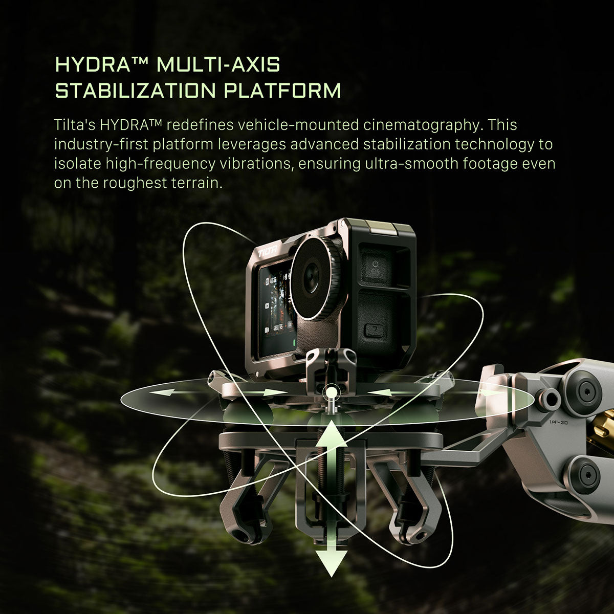 Tilta Universal Shock-Absorbing Head for Hydra Alien Mini