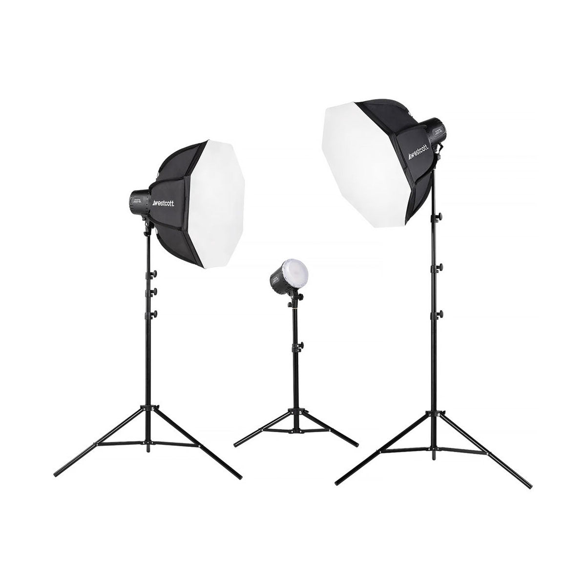 Westcott U60-B Bi-Color LED 3-Light Softbox Kit