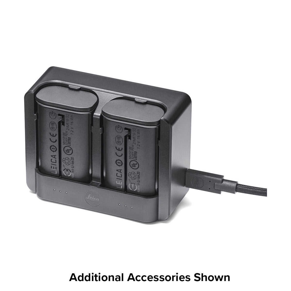 Leica USB-C Power Set w/ Dual Charger & BP-SCL6 Battery (Q2, Q3, SL2, SL2-S, SL3)