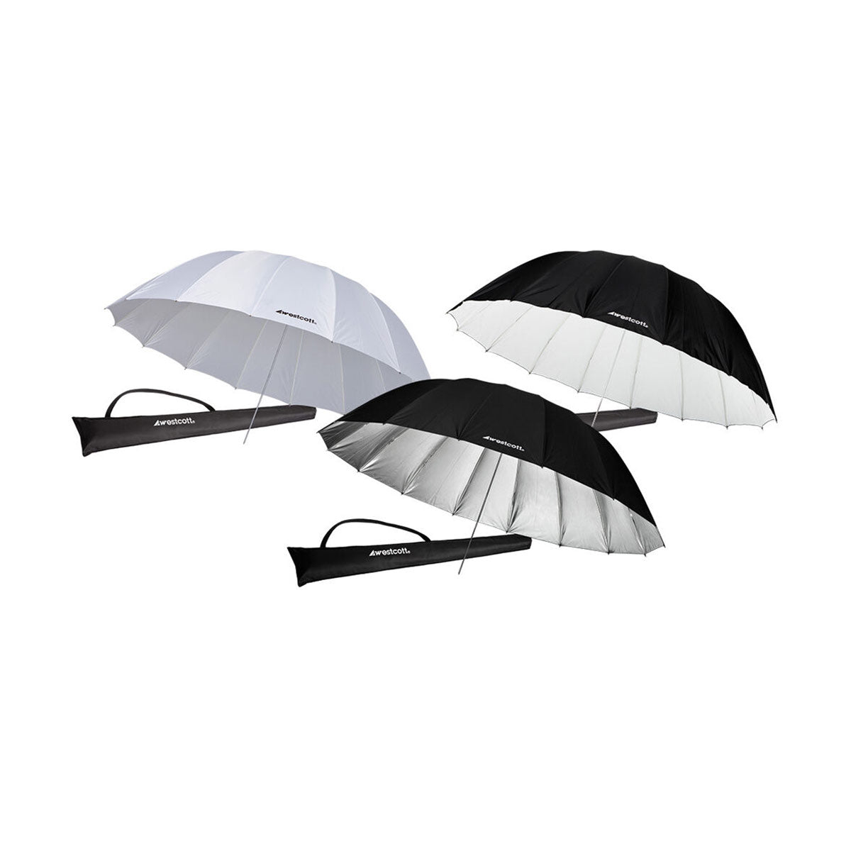 Westcott 7' Umbrella Triple Pack