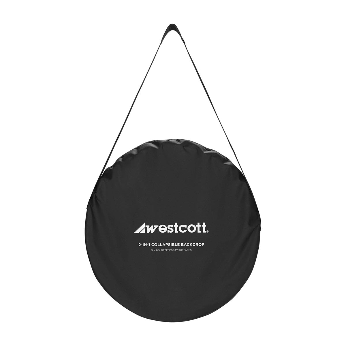 Westcott Collapsible 2-in-1 Gray & Green Screen Backdrop (5' x 6.5')