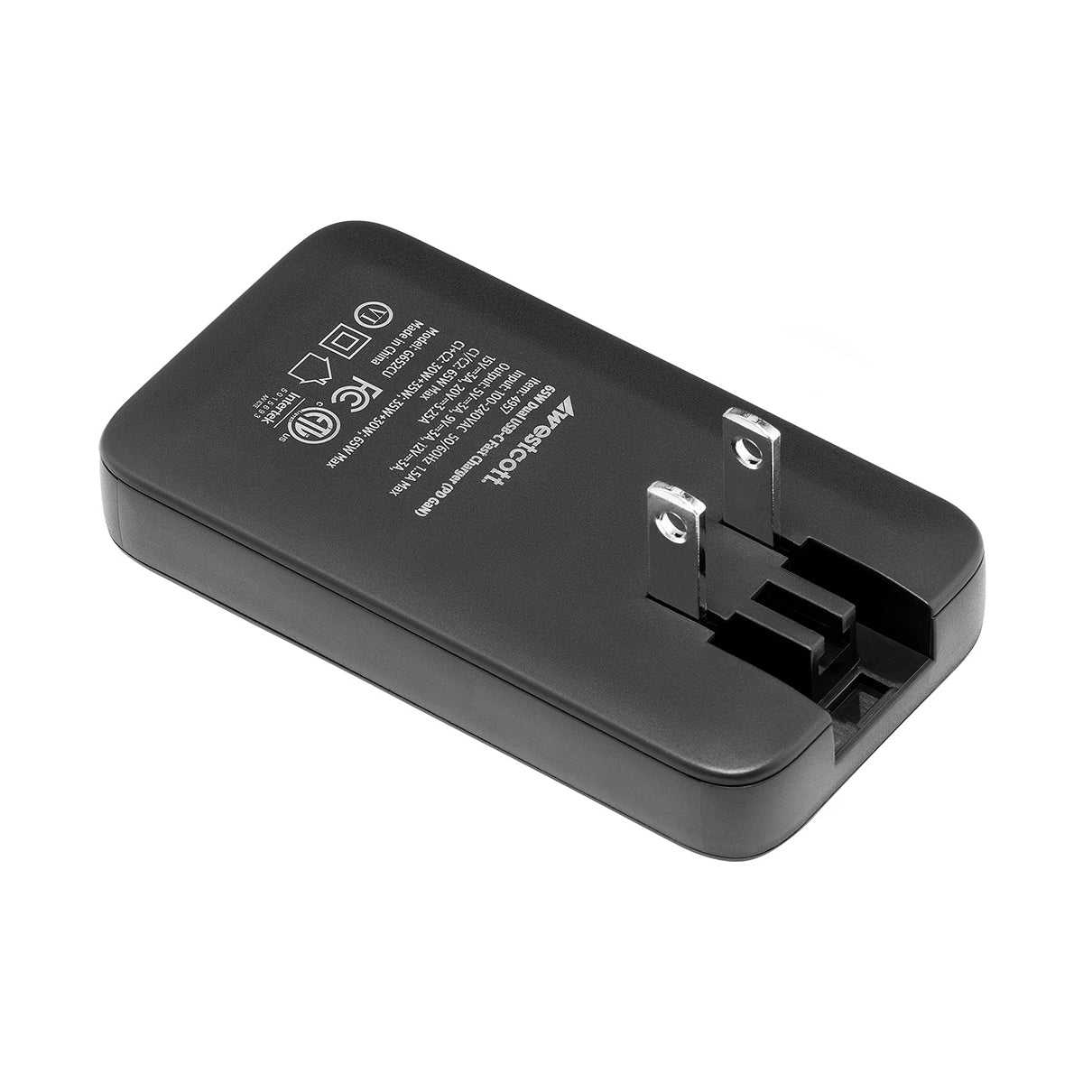 Westcott Dual USB-C GaN Fast Charger (65W)