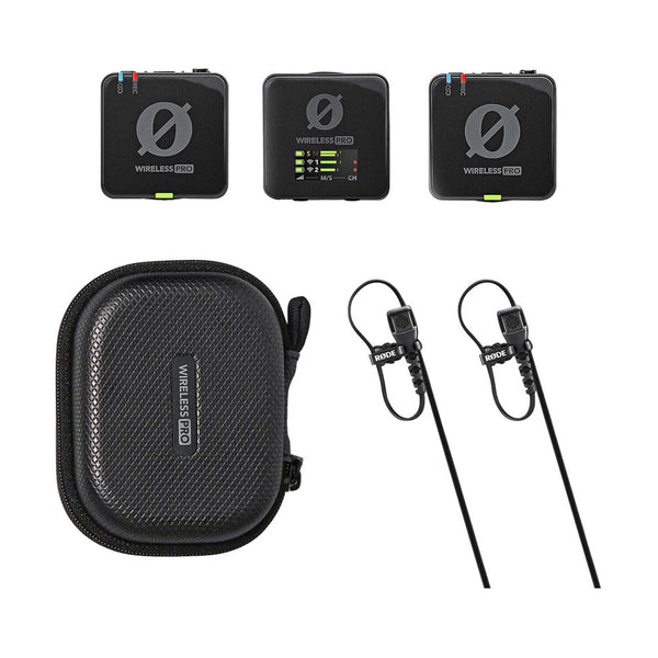 RODE Wireless PRO 2-Person Wireless Microphone System with Lavaliers (