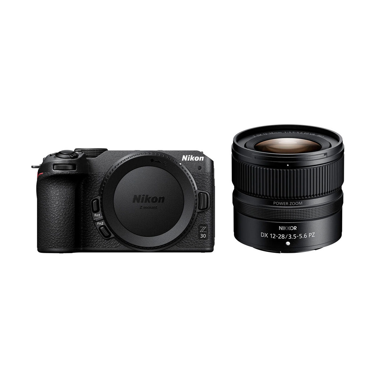 Nikon Z30 Mirrorless Camera with 12-28mm PZ Lens