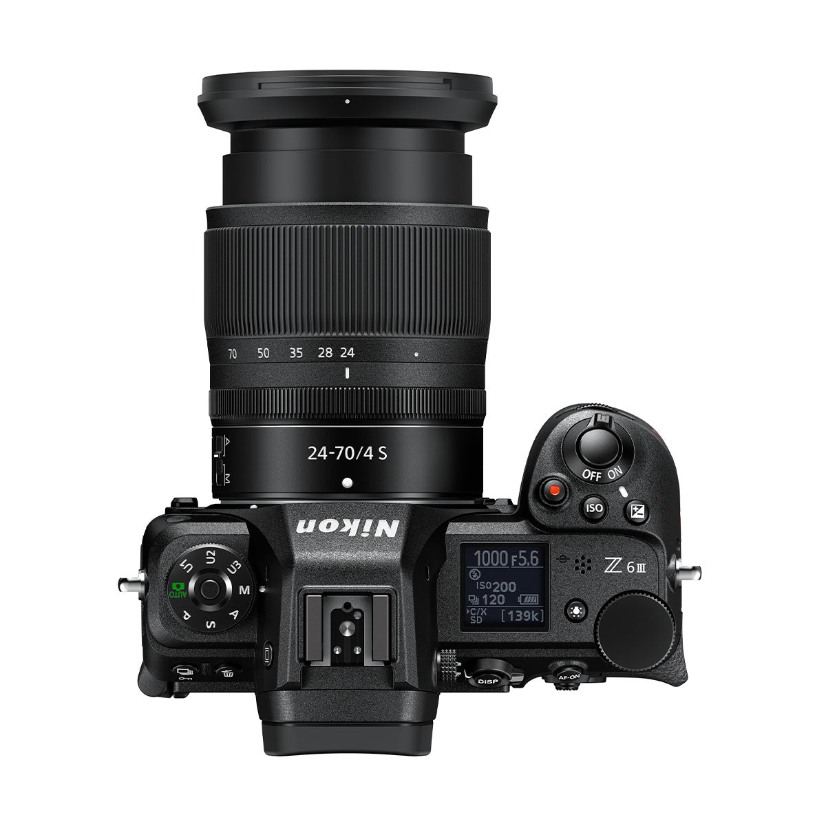 Nikon Z6 III Mirrorless Camera Body w/ NIKKOR Z 24-70mm f/4 S