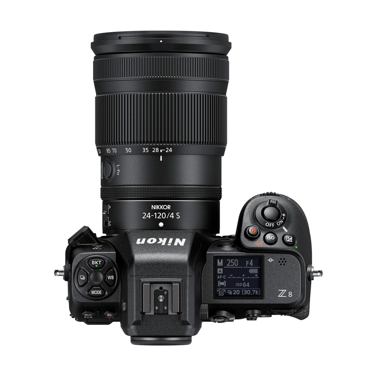 Nikon Z8 Mirrorless Camera with 24-120mm f/4 Lens