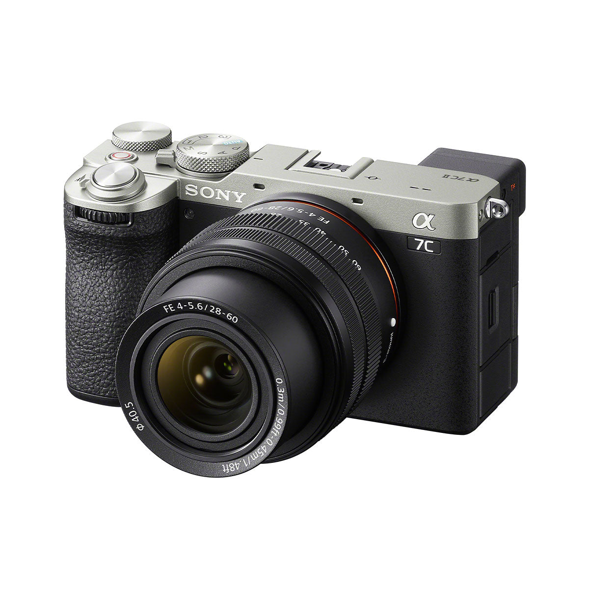 Sony a7C II Mirrorless Camera with FE 28-60mm f/4-5.6 Lens (Silver)