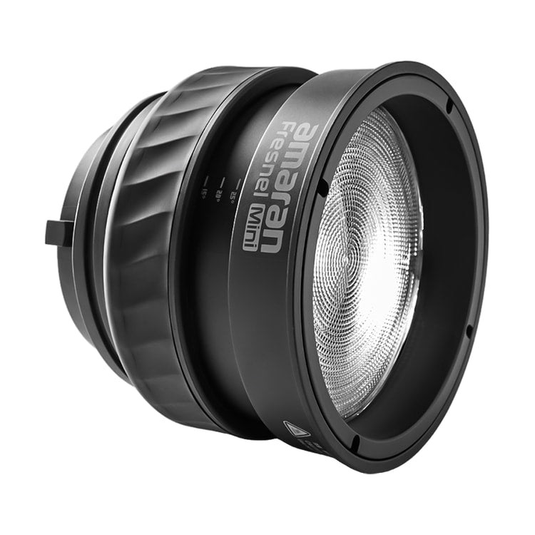 Amaran Mini Fresnel for Ray 60c & 120c — front three quarter reflector view view