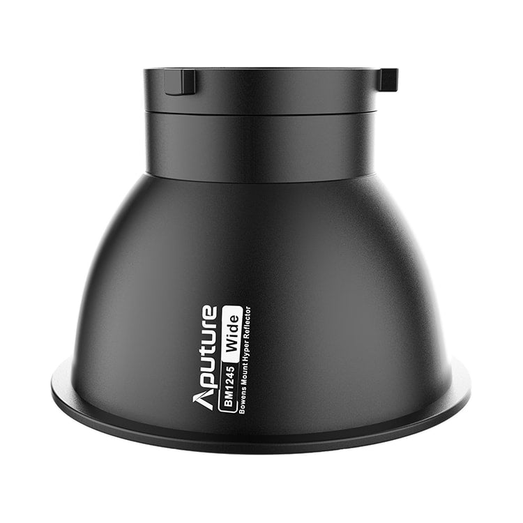 Aputure Bowens Mount Reflector Kit for LS 1200d Pro (Narrow, Medium, Wide) — wide reflector front view view