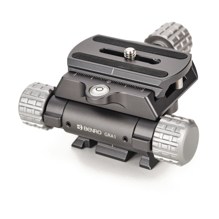 Benro Geared Rotation Adapter — front top angle view 2 view