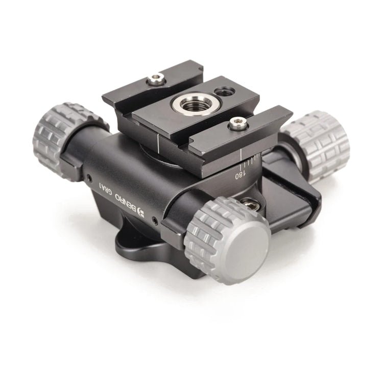Benro Geared Rotation Adapter — underside top angle view view