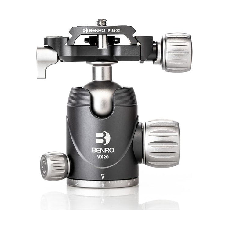 Benro VX20 Two Series Arca-Type Aluminum Ball Head — front view