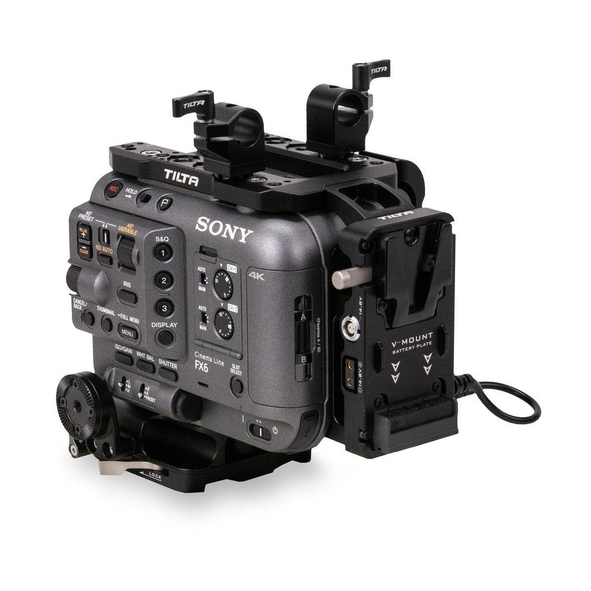 Tilta Camera Cage for Sony FX6 - Advanced Kit (V-Mount)