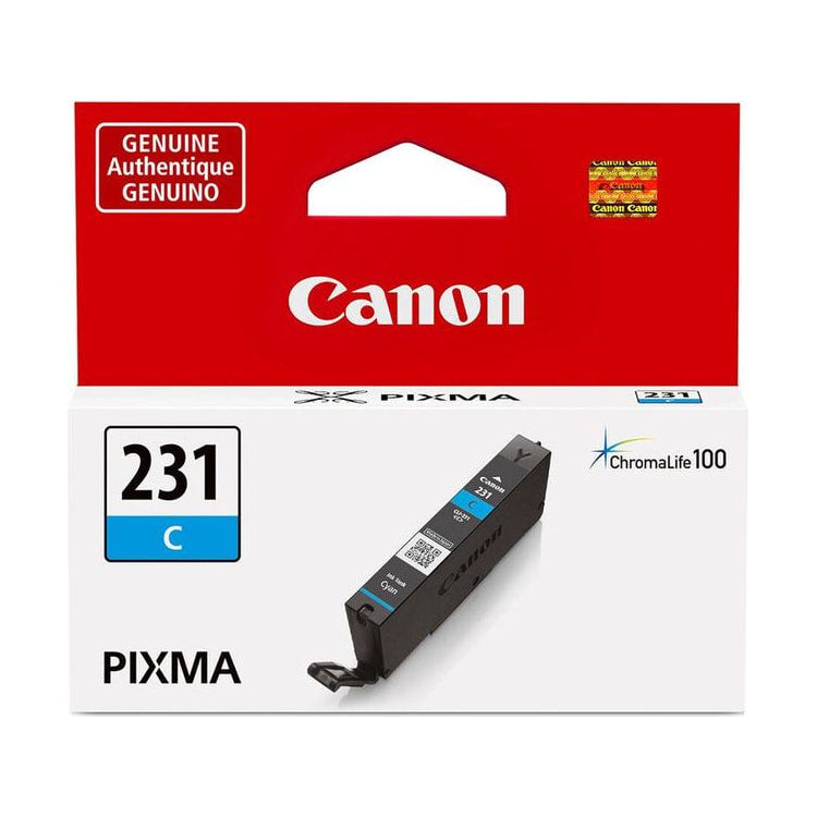Canon CLI-231 Cyan Ink Tank (TS8820) — front view